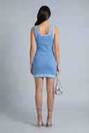 Knit Varsity Mini Dress