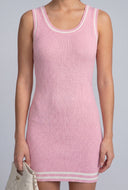 Knit Varsity Mini Dress