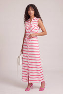 Striped Maxi Shirt Dress