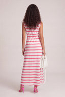 Striped Maxi Shirt Dress
