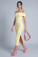 Margot Off The Shoulder Midi Dress