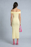 Margot Off The Shoulder Midi Dress