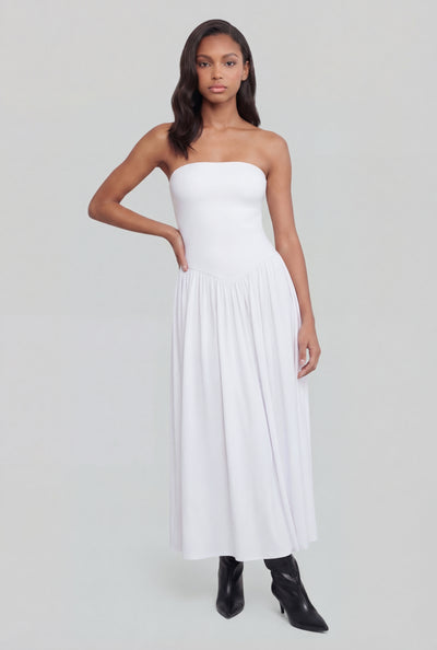 Tube A-Line Maxi Dress