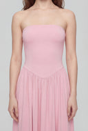 Tube A-Line Maxi Dress