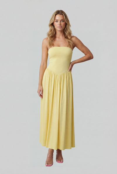Tube A-Line Maxi Dress