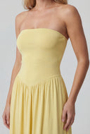 Tube A-Line Maxi Dress