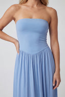 Tube A-Line Maxi Dress
