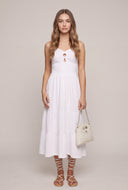 Hannah Ruffle Tiered Dress