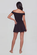 Guinevere Off The Shoulder Skater Dress
