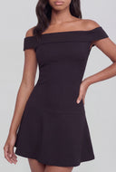 Guinevere Off The Shoulder Skater Dress