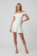 Guinevere Off The Shoulder Skater Dress
