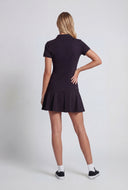 Lilith Short Sleeve Skater Polo Dress