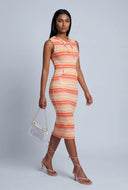 Marlowe Striped Hooded Dress