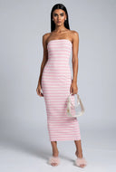 Angelina Striped Tube Dress