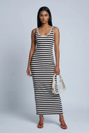 Striped Tank Maxi Dress