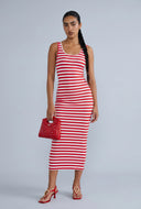 Striped Tank Maxi Dress