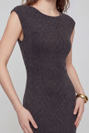 Catherine Ribbed Backless Midi Dress