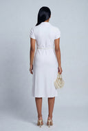 Tie Waist Shirt Dress