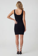 Fernanda Ribbed Scoop Neck Tank Dress