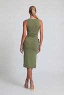 Katalina Drawstring Cutout Tank Sundress