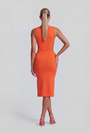 Katalina Drawstring Cutout Tank Sundress