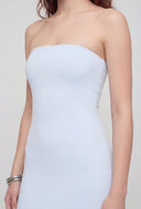 Slit Back Midi Tube Dress