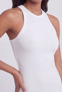 Noa Ribbed Racerback Tank Dress
