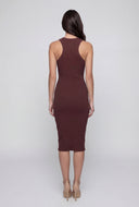 Noa Ribbed Racerback Tank Dress