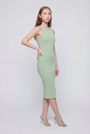 Noa Ribbed Racerback Tank Dress