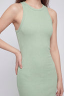 Noa Ribbed Racerback Tank Dress