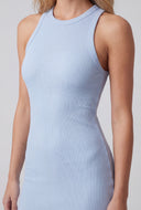 Noa Ribbed Racerback Tank Dress