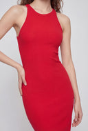 Noa Ribbed Racerback Tank Dress