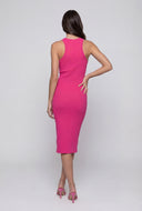 Noa Ribbed Racerback Tank Dress