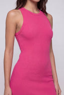 Noa Ribbed Racerback Tank Dress