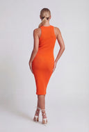 Noa Ribbed Racerback Tank Dress