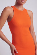 Noa Ribbed Racerback Tank Dress
