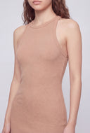 Noa Ribbed Racerback Tank Dress