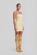 Shelf Bra Tube Mini Dress