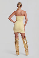 Shelf Bra Tube Mini Dress