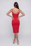 Spaghetti Strap Midi Dress