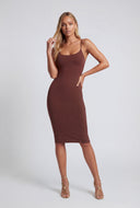 Spaghetti Strap Midi Dress