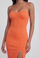 Savannah Bustier Midi Dress