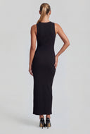 Dayana Ribbed Slit Tank Maxi Dress