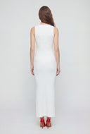 Dayana Ribbed Slit Tank Maxi Dress