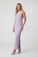 Dayana Ribbed Slit Tank Maxi Dress