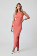 Dayana Ribbed Slit Tank Maxi Dress