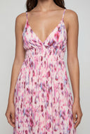 Tie Dye Printed Maxi Dress