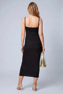 Ruffle Textured Cami Dress