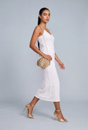Ruffle Textured Cami Dress