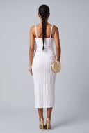 Ruffle Textured Cami Dress